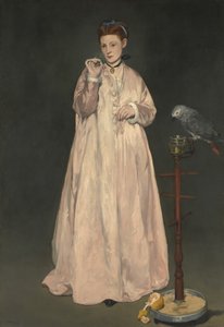 Joven dama en 1866, 1866 de Édouard Manet