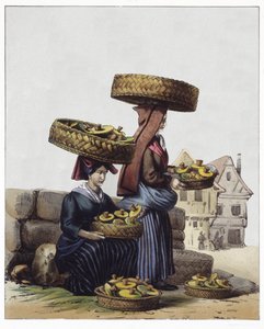 Comerciantes de setas de Edouard Pingret