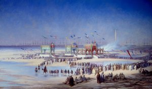 Ceremonia de la inauguración del Canal de Suez en Port Said, 17 de noviembre