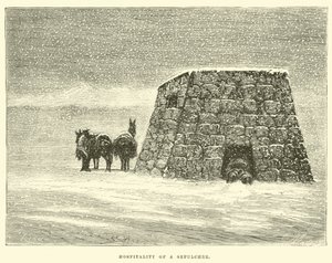 Hospitalidad de un sepulcro de Edouard Riou