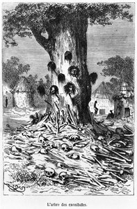 El árbol de los caníbales, ilustración de 