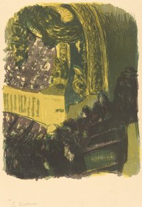 Una galería en el gimnasio, publicada en 1900 de Edouard Vuillard