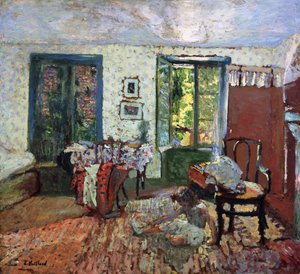 Annette en un Interior, c.1903 de Edouard Vuillard