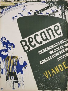 Bicicleta; Becane, c.1894 de Edouard Vuillard