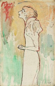 Cantante, c.1891-92 de Edouard Vuillard