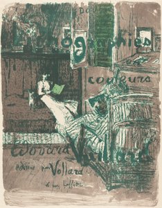 Portada del álbum "Paisajes e interiores" de Edouard Vuillard