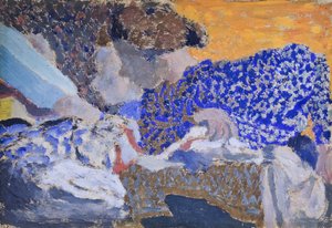 Dos trabajadoras en el taller de costura de Edouard Vuillard