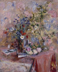 Flores (óleo sobre lienzo)