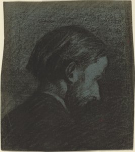 Cabeza de un hombre con barba de Edouard Vuillard