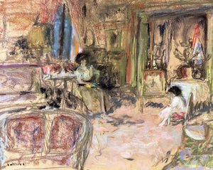 Henri y Madame Josse Bernheim de Edouard Vuillard