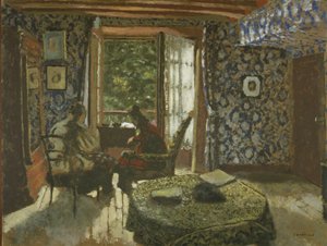 Interior, c.1900-1901 de Edouard Vuillard
