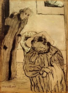 La siesta o la convalecencia de Edouard Vuillard