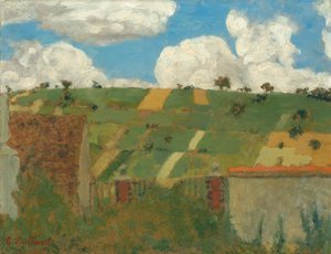 Paisaje de la Isla de Francia de Edouard Vuillard