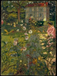 El jardín de Vaucresson de Edouard Vuillard