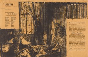Los apoyos de la sociedad de Edouard Vuillard