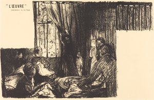 Los apoyos de la sociedad de Edouard Vuillard