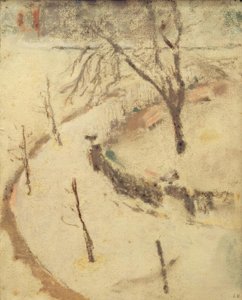 El invierno en la plaza Berlioz de Edouard Vuillard