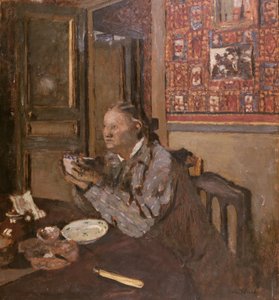 Madame Vuillard con un cuenco, 1898
