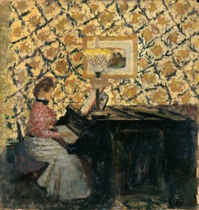 Misia al piano, 1895-96 de Edouard Vuillard