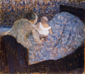 Madre e hijo de Edouard Vuillard