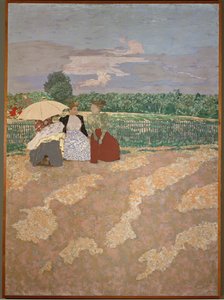 Parque en París: La Conversación de Edouard Vuillard