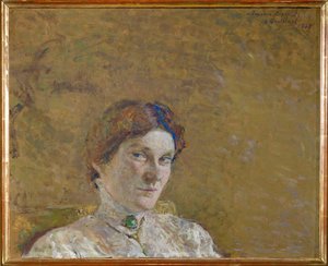 Retrato de la actriz Suzanne Desprez de Edouard Vuillard