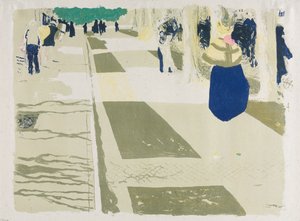 La avenida de Edouard Vuillard