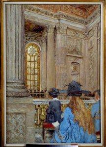 La capilla del castillo de Versalles de Edouard Vuillard