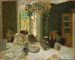El comedor, c.1900 de Edouard Vuillard