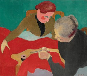 Las costureras, 1890 de Edouard Vuillard