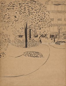 La Plaza, 1910 de Edouard Vuillard