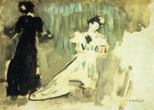 Dos mujeres, c.1905 de Edouard Vuillard