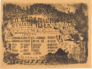 Un Enemigo del Pueblo de Edouard Vuillard