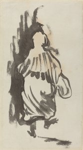 Figura Caminando Vista desde Atrás, c. 1894