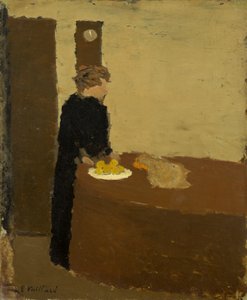 Mujer de negro de Edouard Vuillard