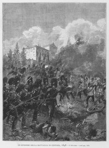 Un episodio de la batalla de Custoza