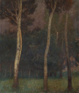 Paisaje de árboles de Baja Austria de Eduard Ameseder