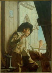 En el ático de Eduard Charlemont
