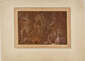 Escena bacanal de Eduard Dubois