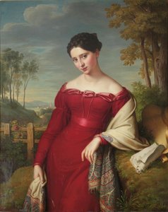 Retrato de una joven elegante