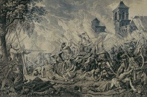 Muerte de Zriny (según F. Osolsobic) de Eduard Gurk