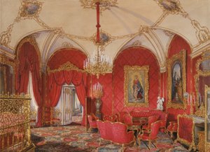 Interiores del Palacio de Invierno. El Cuarto Apartamento Reservado. La Habitación de la Esquina, 1868
