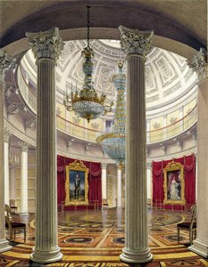 La Rotonda, Palacio de Invierno, 1862 de Eduard Hau