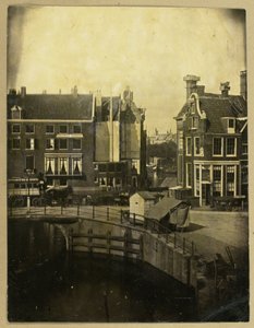 Vista del albergue Rondeel en Ámsterdam desde la casa del fotógrafo