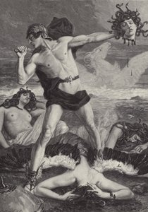 Perseo Decapitando a Medusa de Eduard Kaempffer