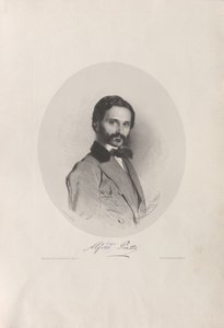Retrato del violonchelista y compositor Alfredo Piatti 1822-1901, 1858