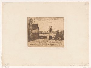 Corral con granero y pajares
Granja (título en el objeto) de Eduard Karsen (signed by artist)
