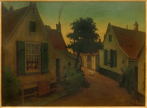 Calle en Domburg de Eduard Karsen