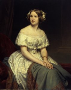Alemán: Retrato de la cantante Jenny Lind