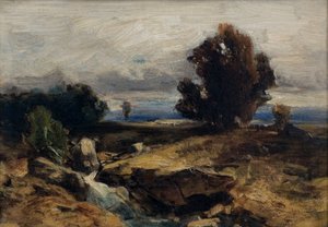 estudio del paisaje de Eduard Peithner von Lichtenfels